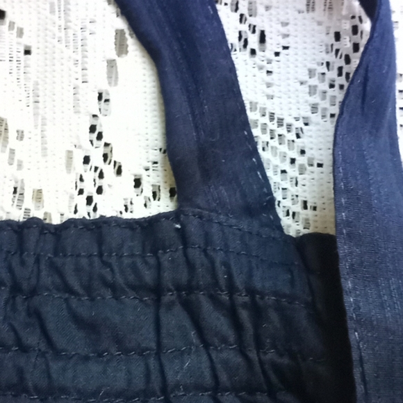 Summer top bundle Hollister lined camisole top with straps and Isis body suit - Picture 6 of 14